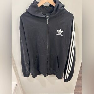 Balenciaga x Adidas Oversized Hoodie Jacket - Size M